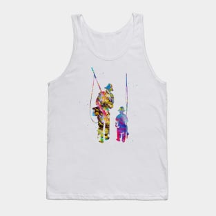 Father And Son Fishing Tank Top